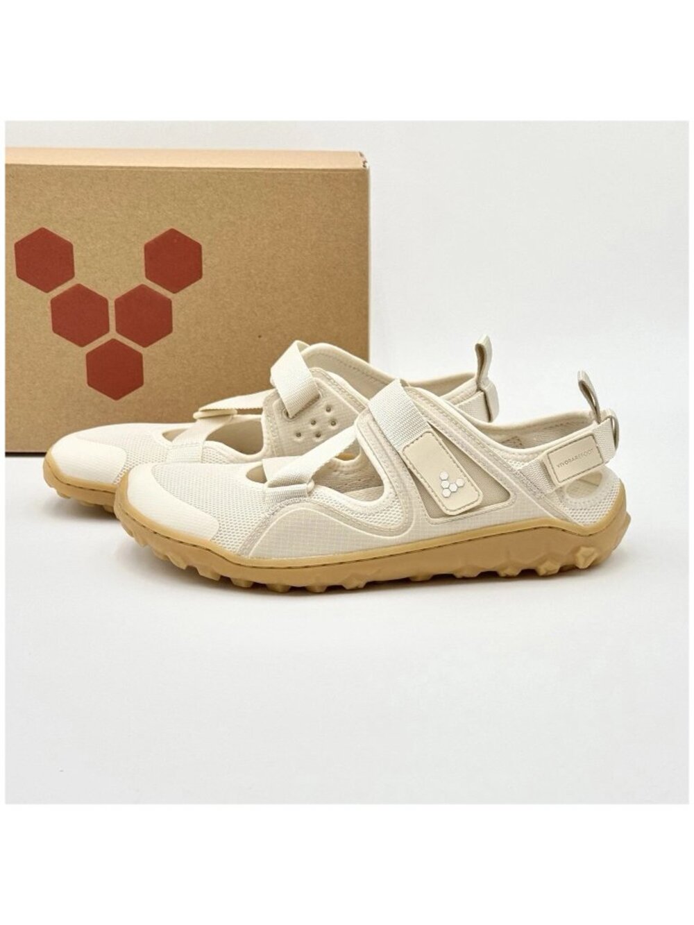 Vivobarefoot Women's Tracker Sandal Slingback Textile Synthetic 209511-05 Arctic